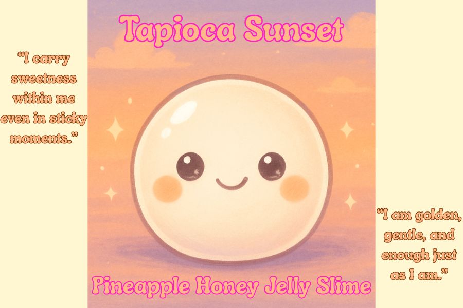 Tapioca Sunset Pineapple Honey Jelly Slime