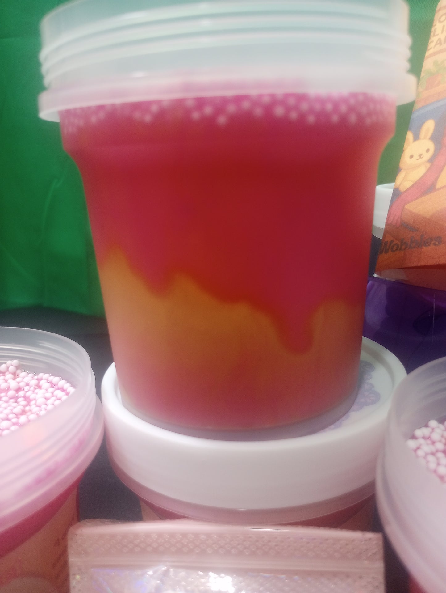 Tapioca Sunset Pineapple Honey Jelly Slime