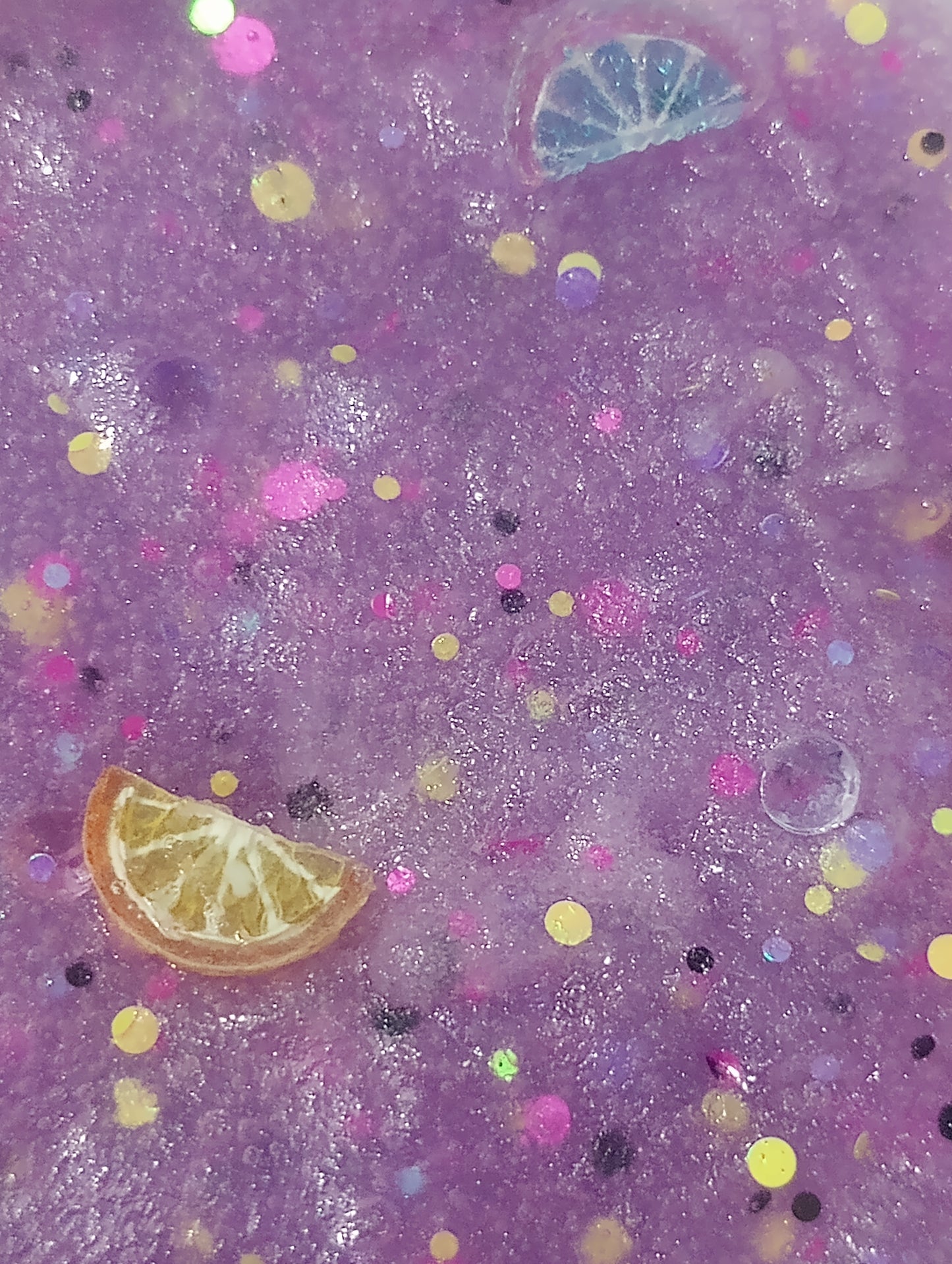Beetlejuice & Bloom-Lemon Sparkle Fizz Slime